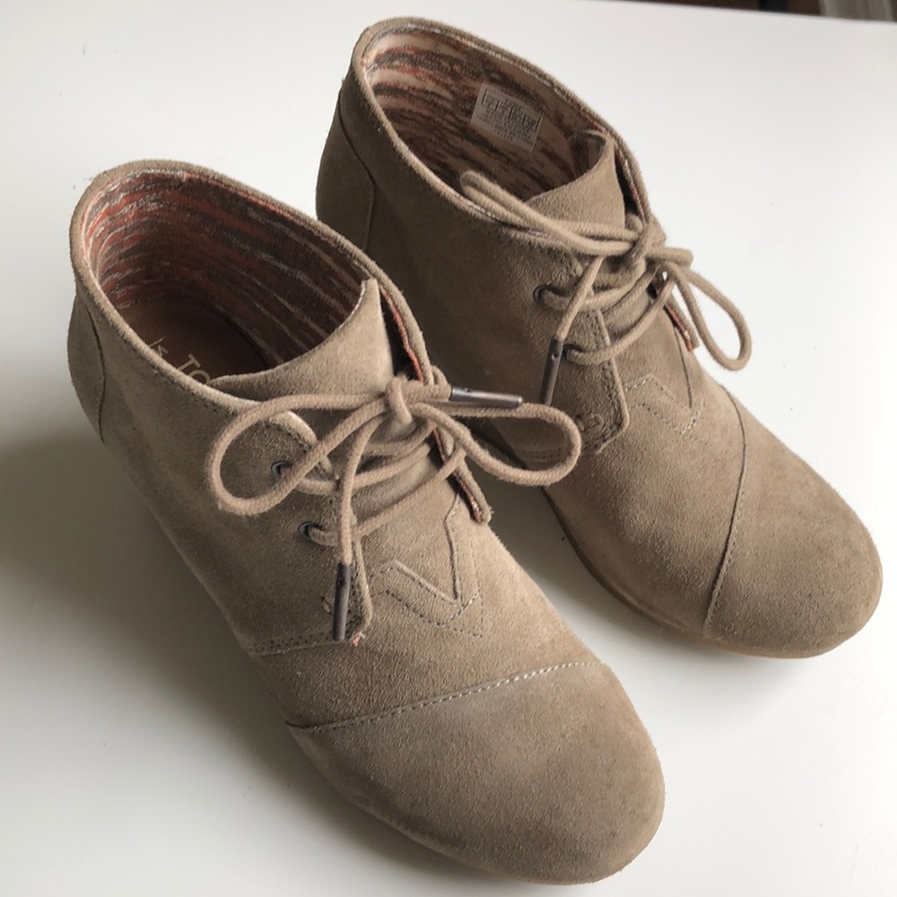 Toms Suede Ankle Boots